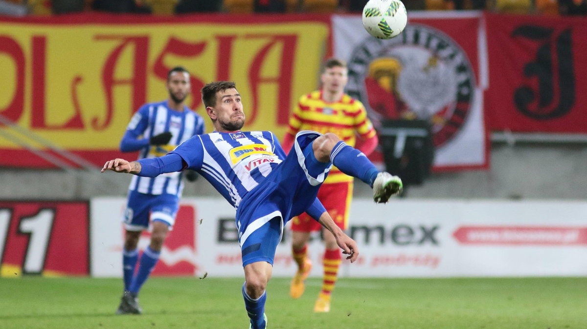 Pilka nozna. Ekstraklasa. Jagiellonia Bialystok - Wisla Plock. 17.12.2016