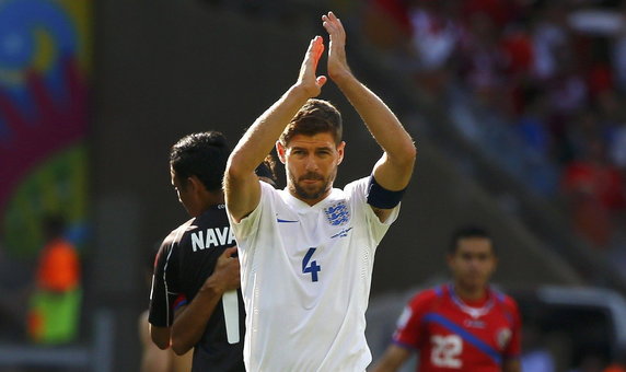 Steven Gerrard (34 l.) – reprezentacja Anglii i Liverpool