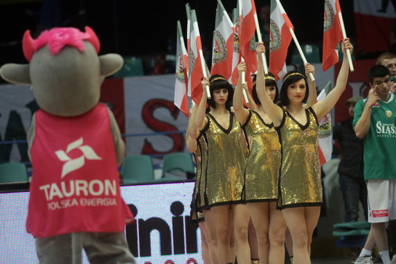 Cheerleaders Śląsk Wrocław fot. Andrzej Romański