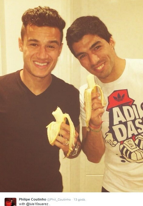 Philippe Coutinho i Luis Suarez