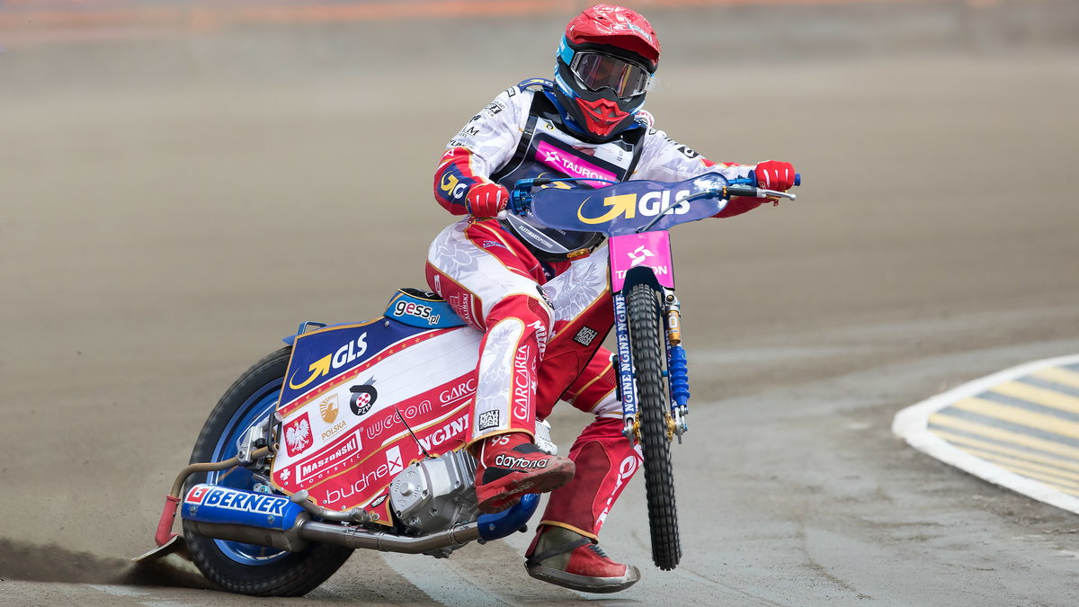 Bartosz Zmarzlik na torze Stadionu Śląskiego