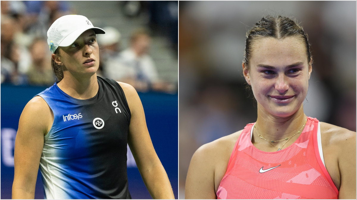 Iga Świątek i Aryna Sabalenka