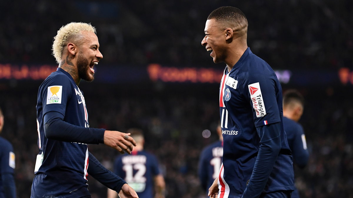 Neymar i Kylian Mbappe