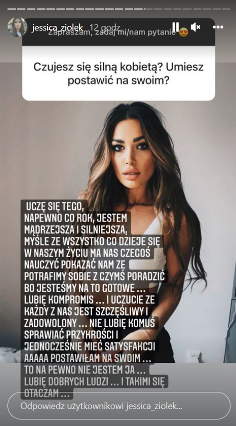 Jessica Ziółek odpowiadała na pytania fanów