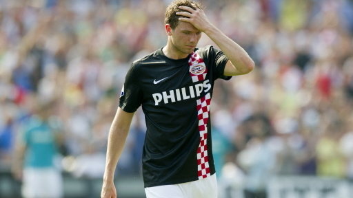 Kadr z meczu PSV