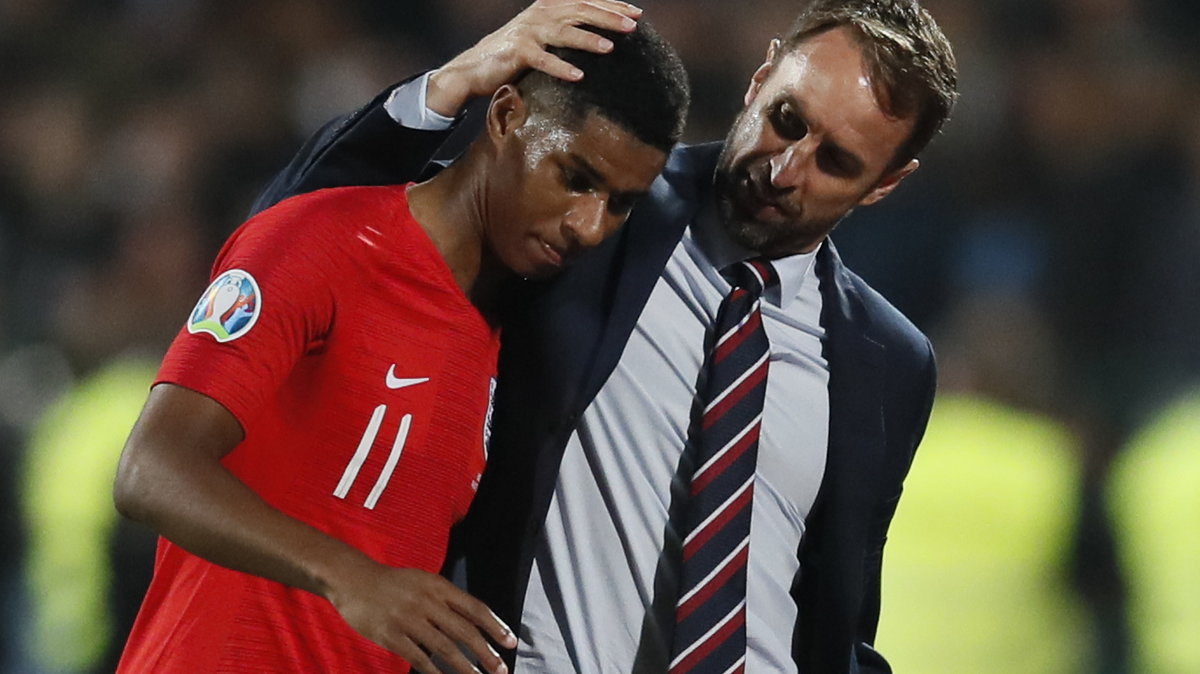 Marcus Rashford i Gareth Southgate