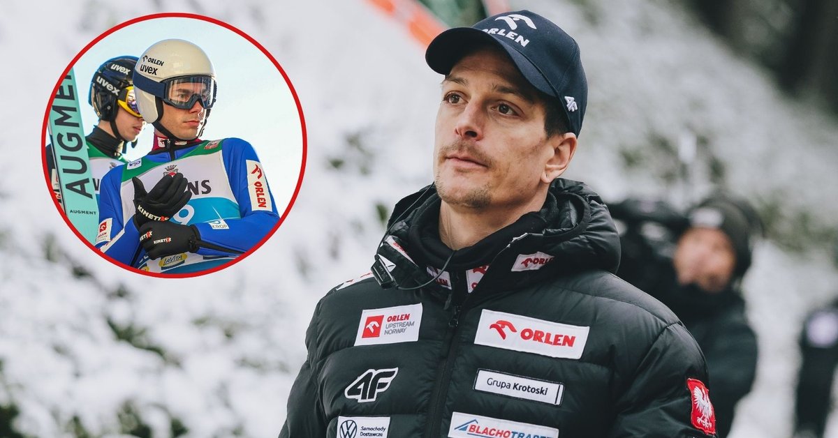 Incredible what happened after Jakub Wolny's jump. 