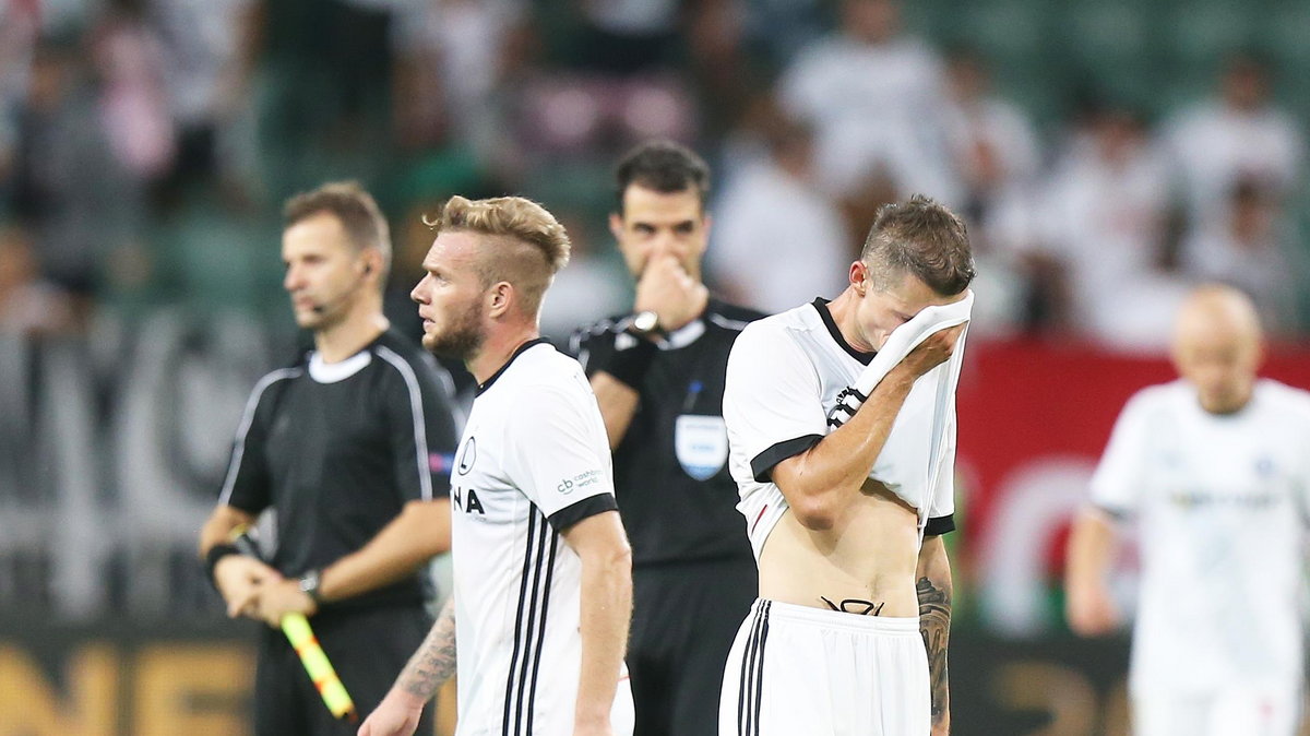 17.08.2017 LEGIA WARSZAWA - SHERIFF TYRASPOL RUNDA PLAY OFF LIGI EUROPY UEFA PILKA NOZNA