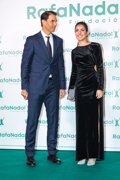 Rafael Nadal z żoną Xiscą