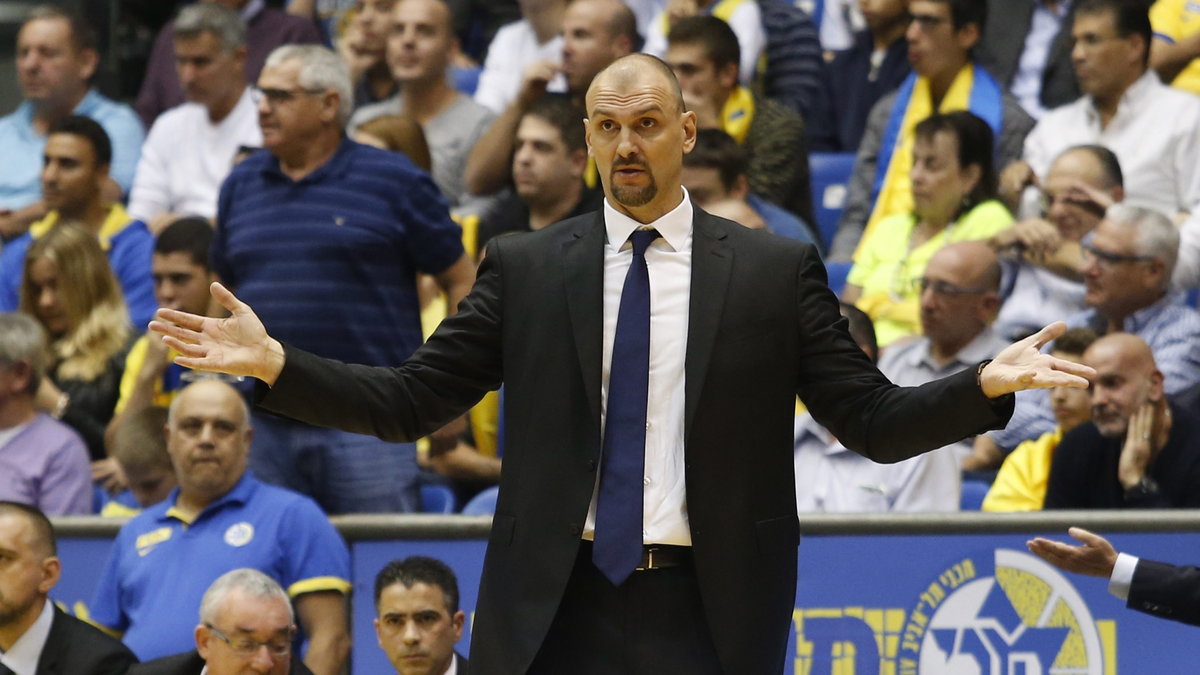 Żan Tabak w czasach pracy w Maccabi Tel Awiw