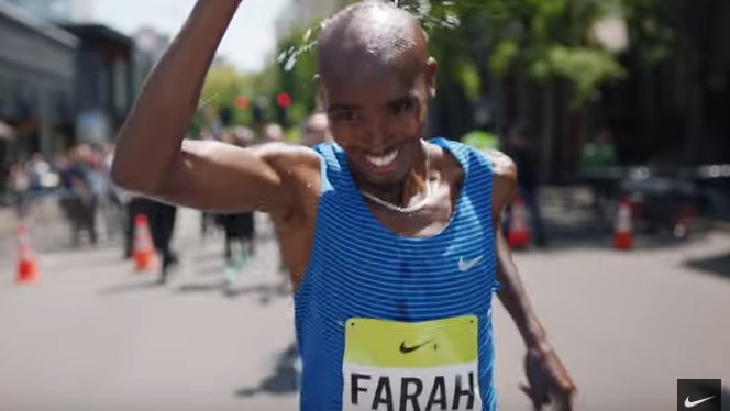 W spocie Unlimited You znalazł się także Mo Farah