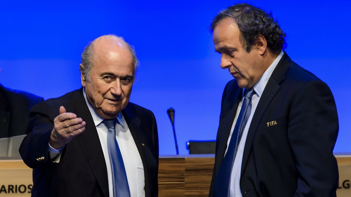 Joseph Blatter i Michel Platini 