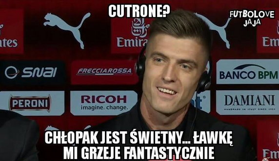Krzysztof Piątek znów bohaterem AC Milan. Memy po meczu z Atalantą Bergamo