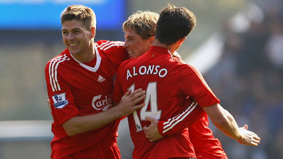 Steven Gerrard, Xabi Alonso i Fernando Torres