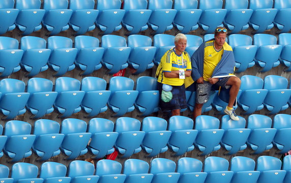 epa06871921 - RUSSIA SOCCER FIFA WORLD CUP 2018 (Quarter Final Sweden vs England)