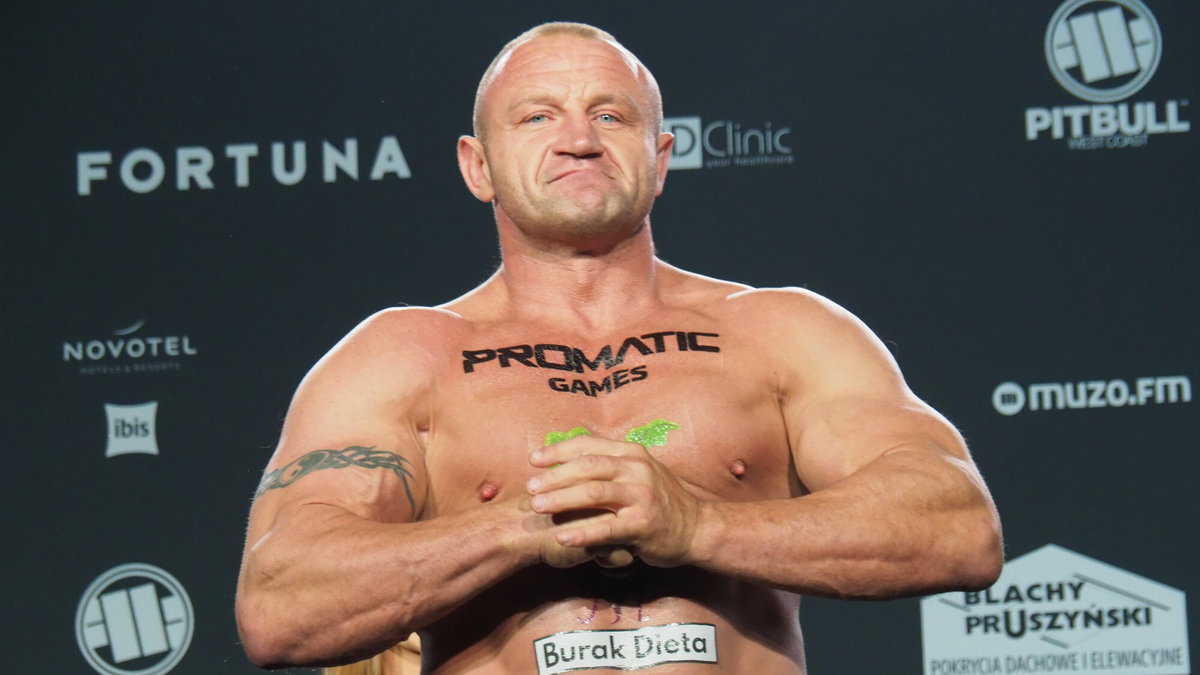 Mariusz Pudzianowski deklaruje gotowość do walki