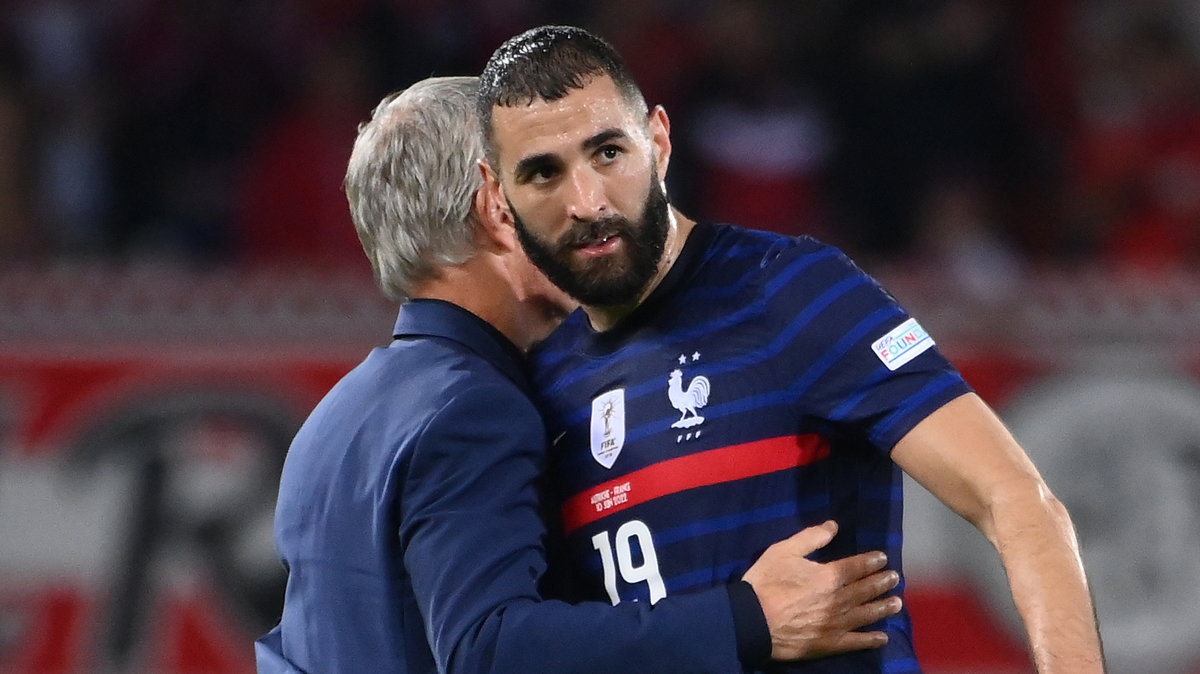 Karim Benzema i Didier Deschamps