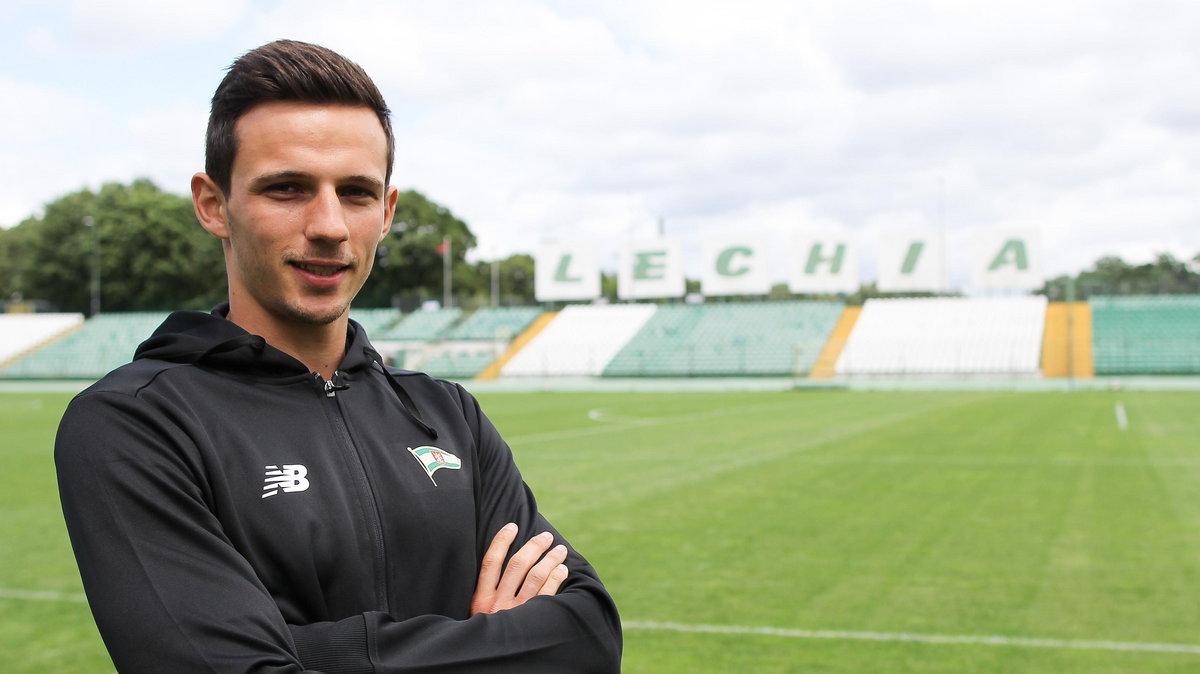 Pilka nozna. Ekstraklasa. Lechia Gdansk. Briefing prasowy z Rafalem Wolskim. 06.07.2016