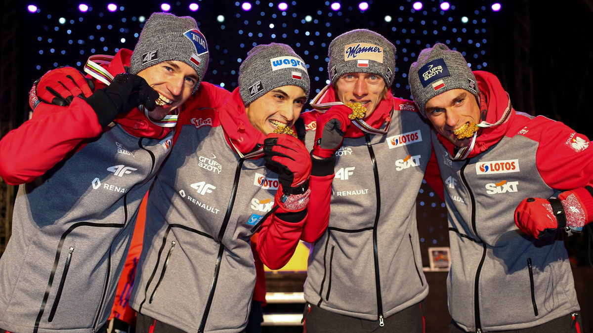 KAMIL STOCH, MACIEJ KOT, DAWID KUBACKI, PIOTR ZYLA