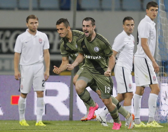 UKRAINE SOCCER UEFA EUROPA LEAGUE (Zorya Luhansk vs Legia)