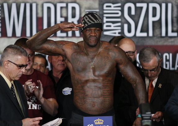 Deontay Wilder - Artur Szpilka: ceremonia ważenia