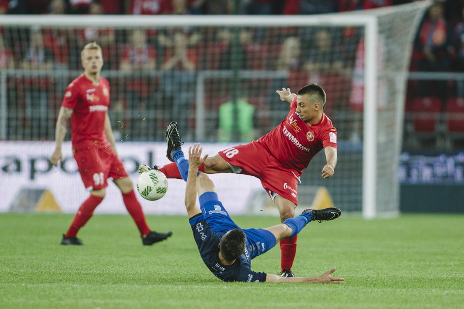 Daniel Mąka gra dziś w rezerwach Widzewa.