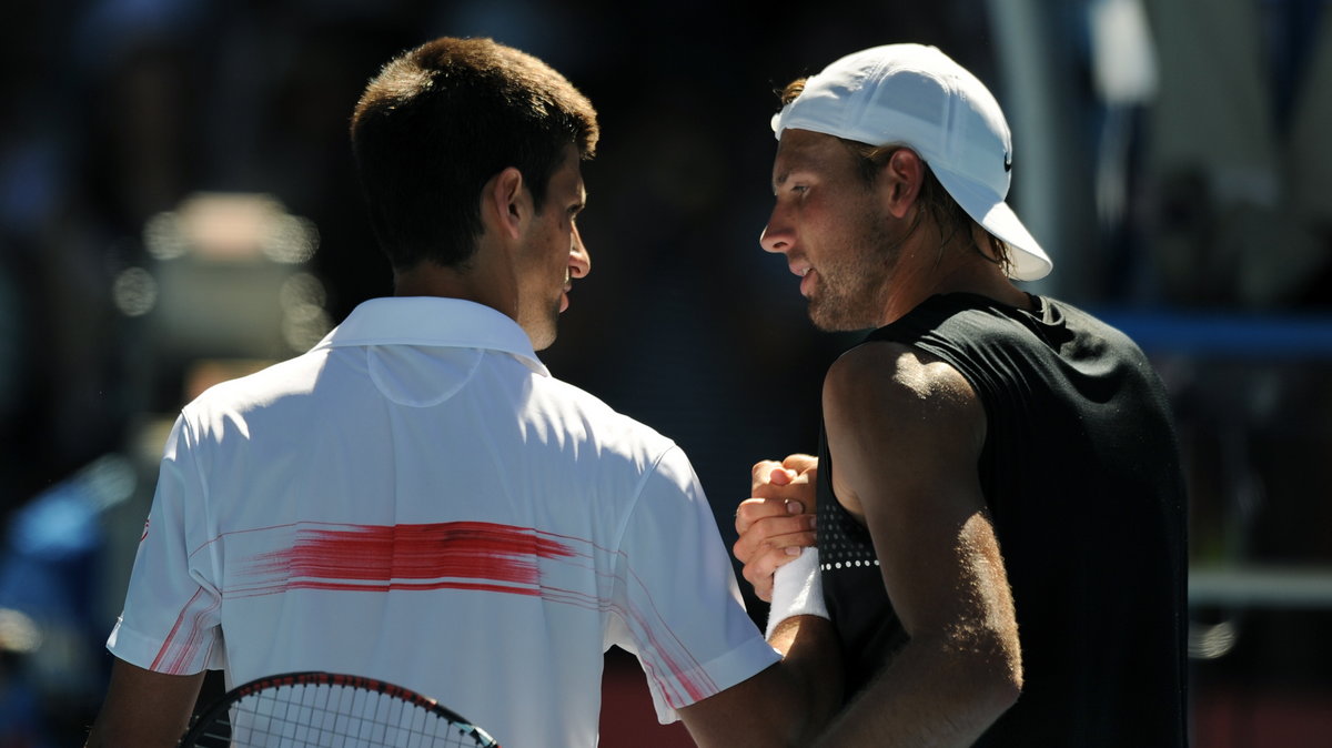 Łukasz Kubot i Novak Djoković