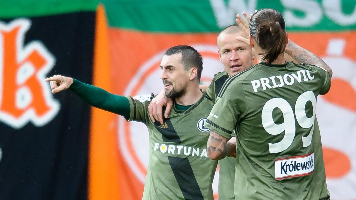 Pilka nozna. Ekstraklasa. Zaglebie Lubin - Legia Warszawa. 21.02.2016 