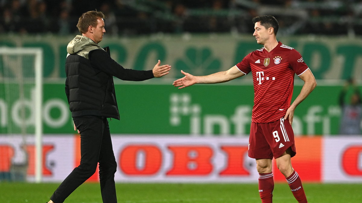 Julian Nagelsmann i Robert Lewandowski