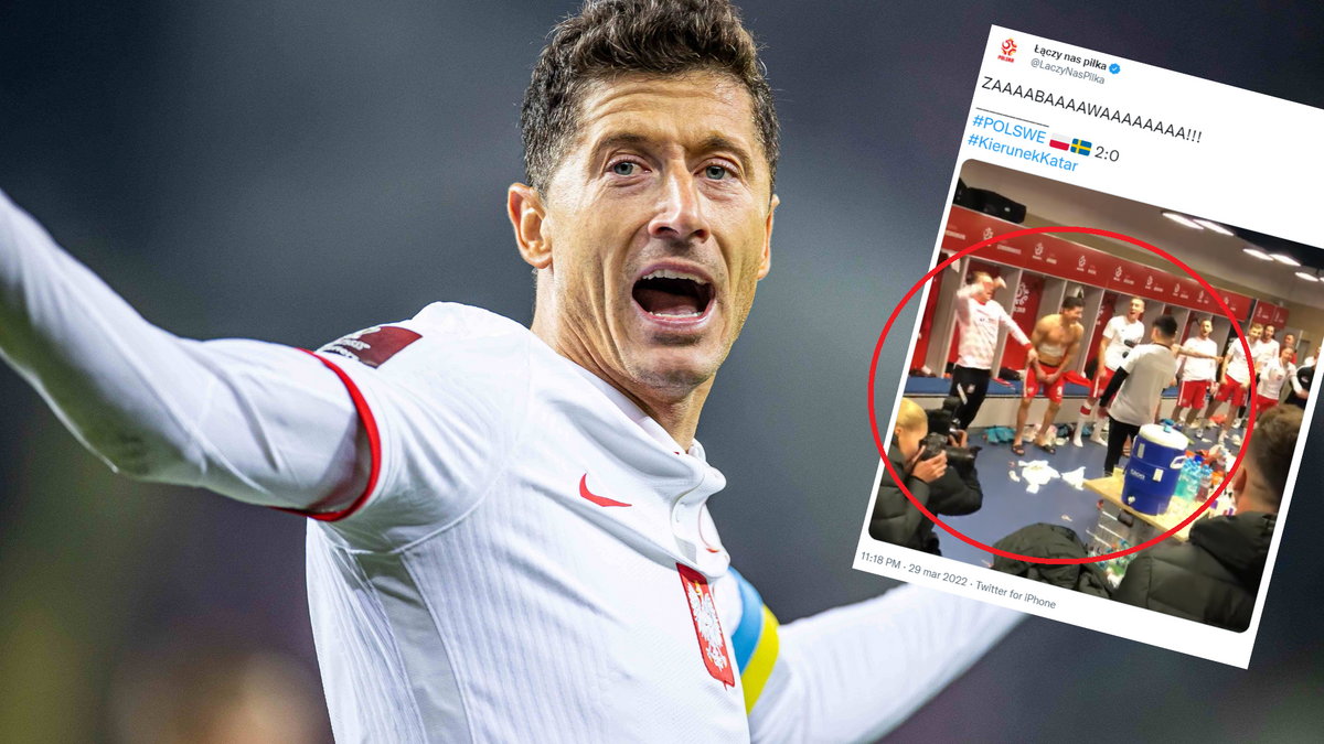 Robert Lewandowski grał z kontuzją (twitter.com/LaczyNasPilka)