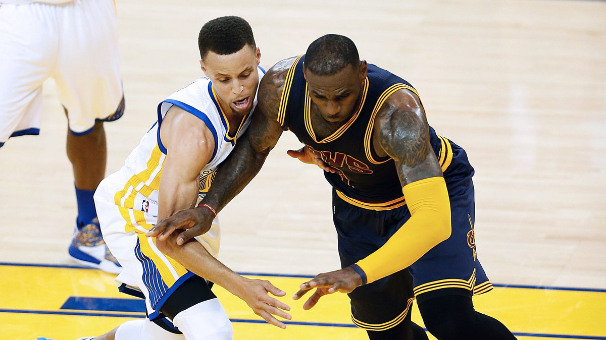 Stephen Curry i LeBron James