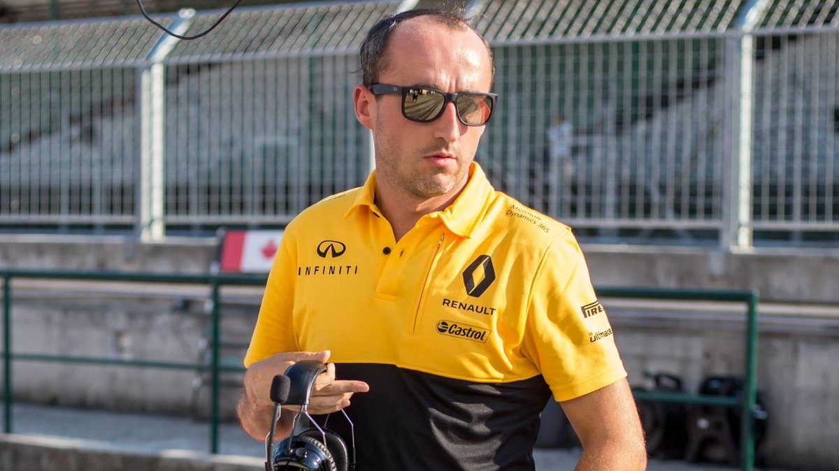 Robert Kubica testy F1