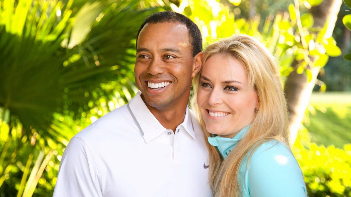 Tiger Woods i Lindsey Vonn