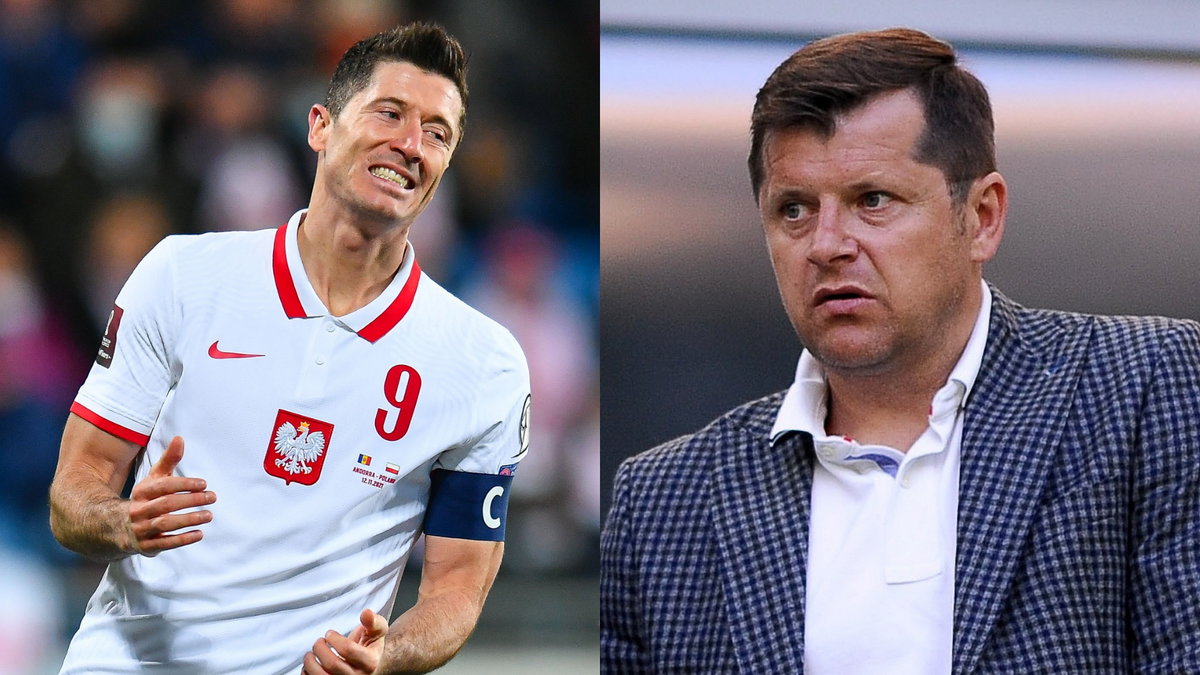 Robert Lewandowski i Cezary Kucharski