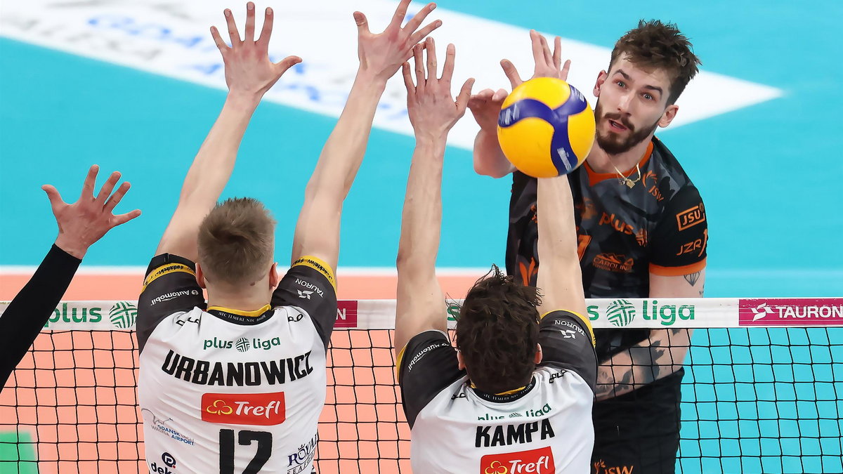 Siatkowka. PlusLiga. Trefl Gdansk - Jastrzebski Wegiel. 09.03.2024