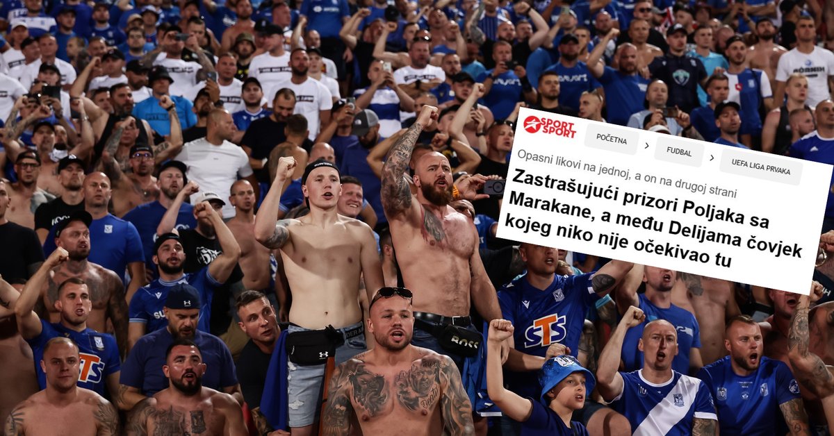 To nie żart. Tak nazwali Polaków po meczu w Serbii