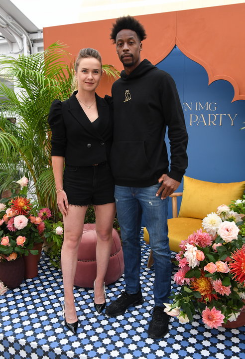 Elina Switolina i Gael Monfils