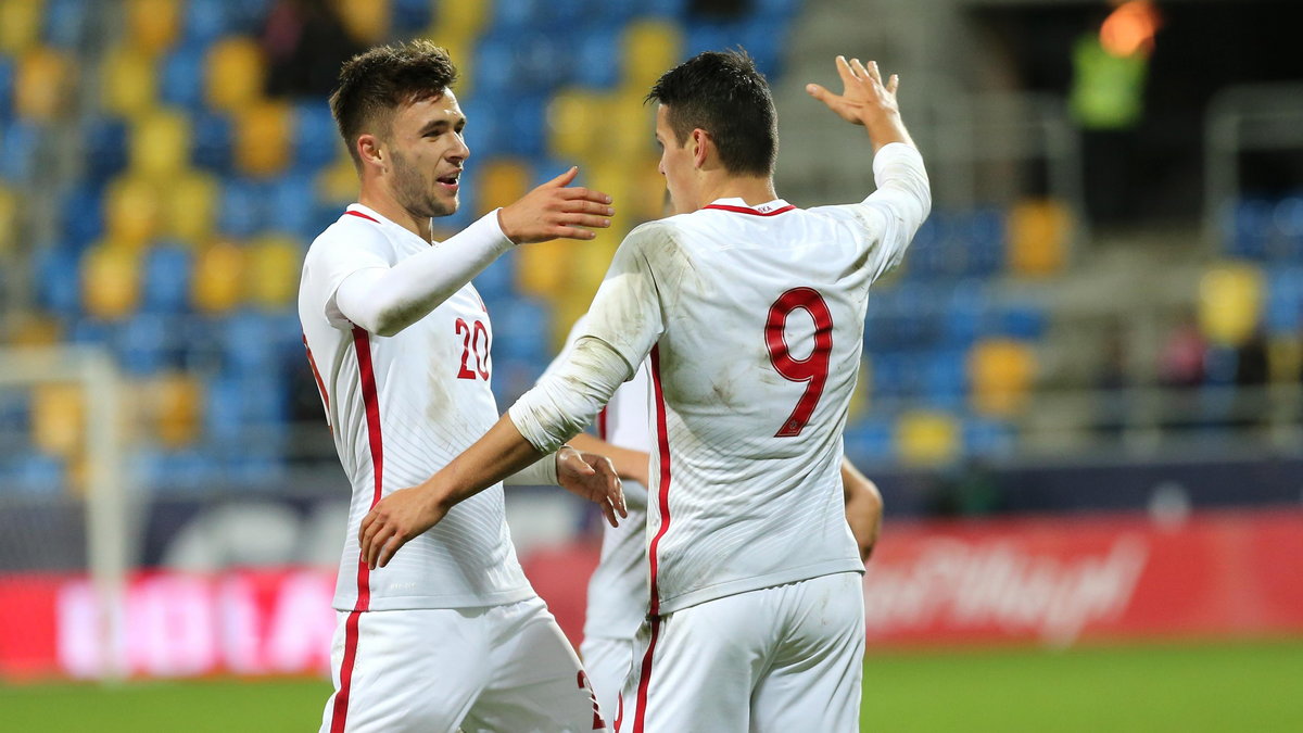 10.10.2016 POLSKA U21 - CZARNOGORA U21 MECZ TOWARZYSKI PILKA NOZNA