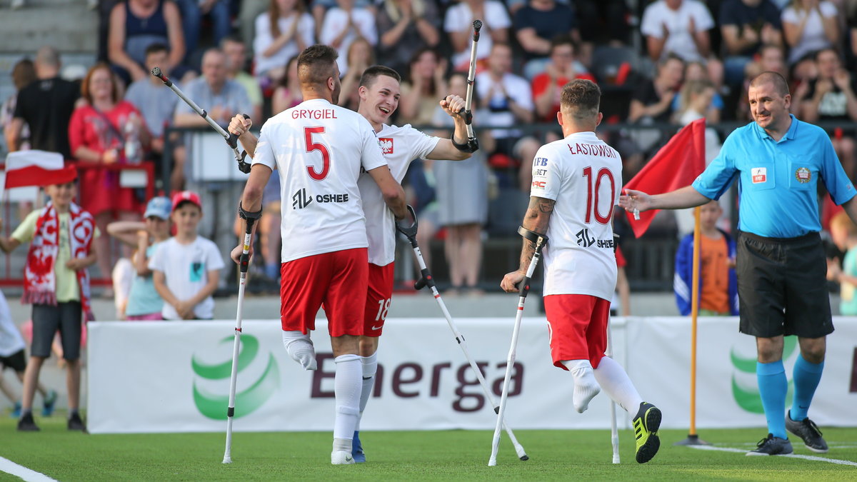 Krystian Kapłon, Kamil Grygiel i Bartosz Łastowski (reprezentacja Polski w ampfutbolu)