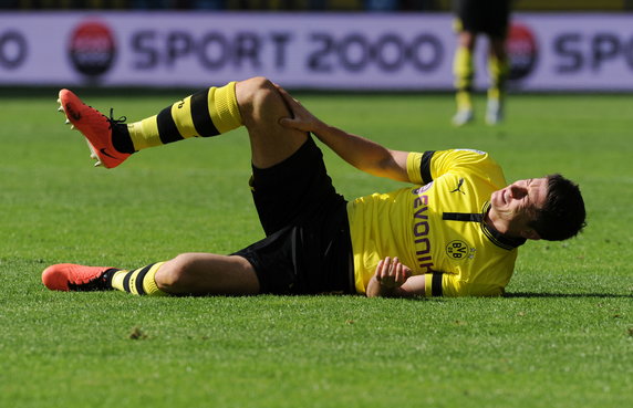 Kontuzja kolana w Borussii Dortmund