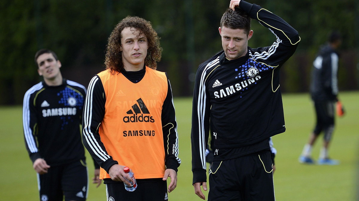 David Luiz (L) i Gary Cahill