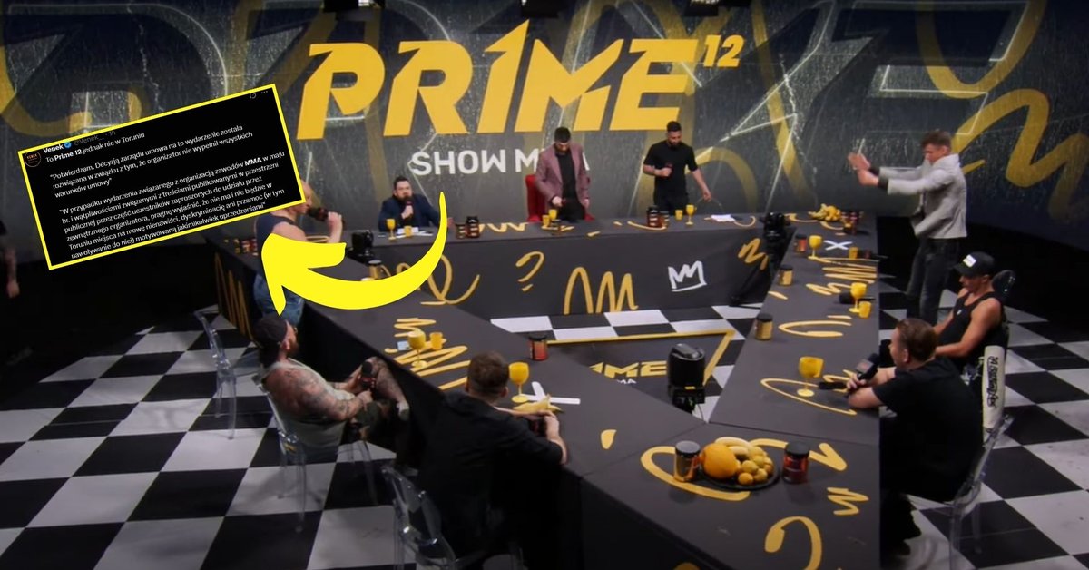 Szok! PRIME MMA 12 odwołane. Oto dlaczego