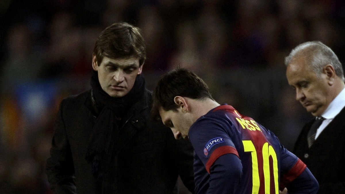 Tito Vilanova i Lionel Messi