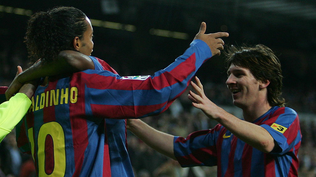 Lionel Messi i Ronaldinho