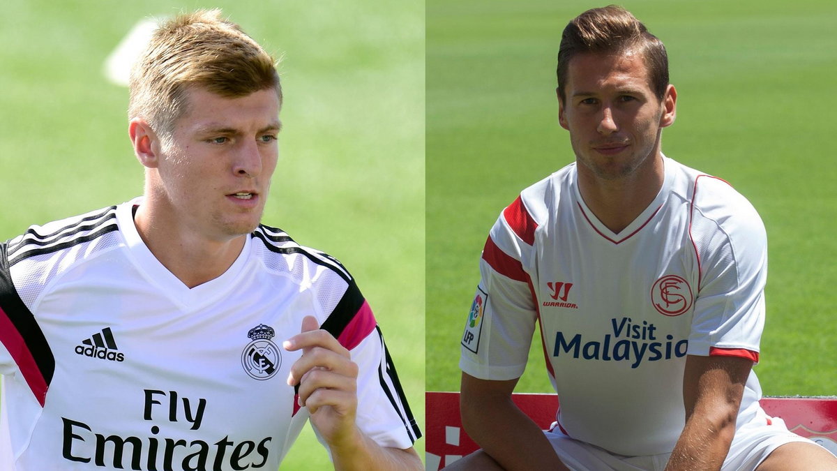 Toni Kroos i Grzegorz Krychowiak