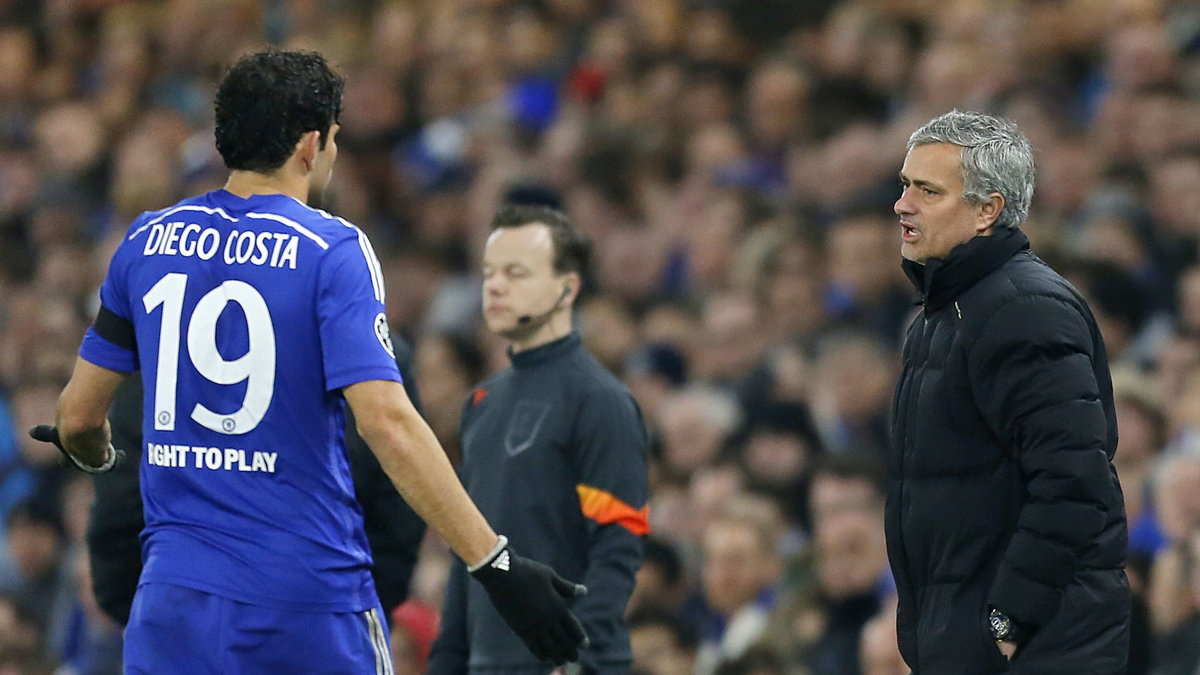 Diego Costa i Jose Mourinho