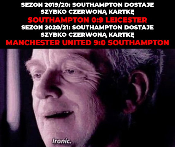 Memy po meczu Premier League: Manchester United - Southampton i nieudanym występie Jana Bednarka