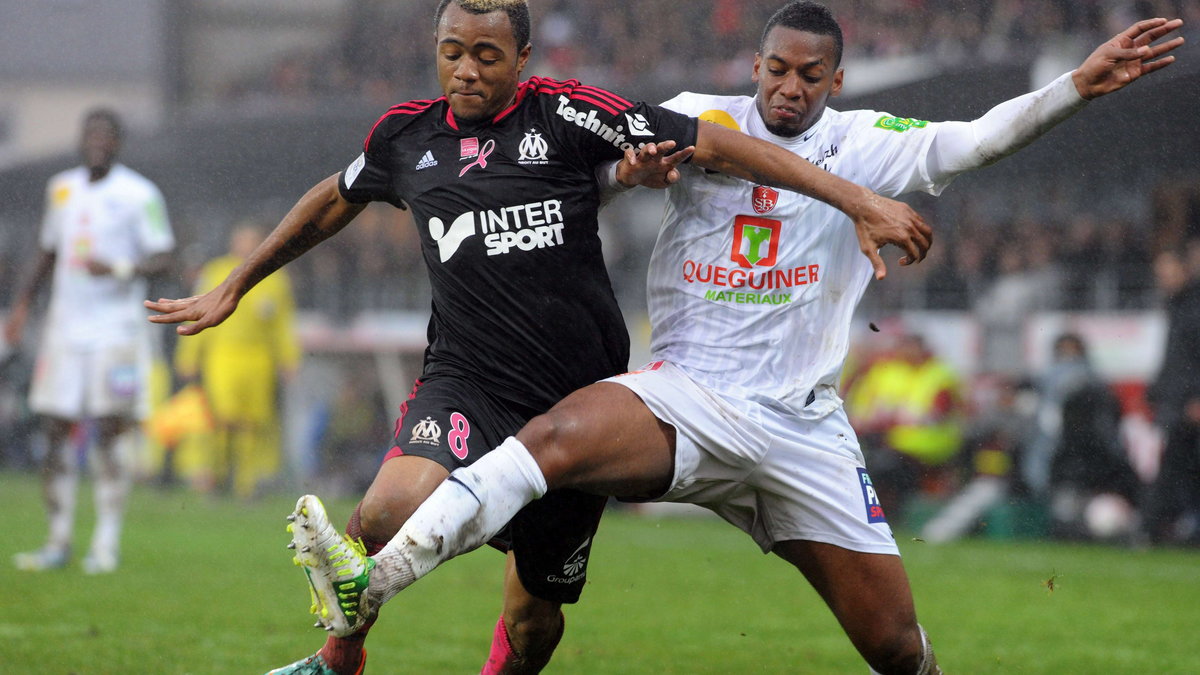 Stade Brest - Ol. Marsylia: Jordan Ayew (L)