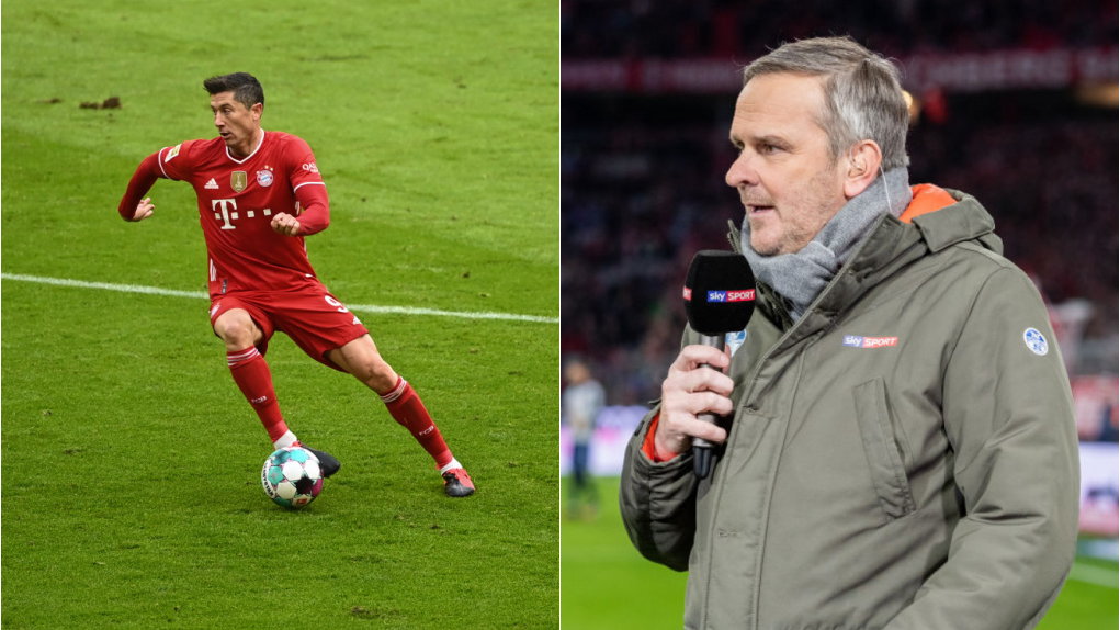 Robert Lewandowski i Dietmar Hamann (fot. Matthias Balk/AFP i Boris Streubel/ GettyImages)