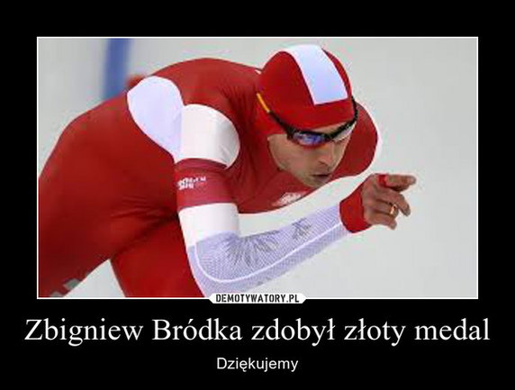 Zbigniew Bródka zdobył olimpijskie złoto - internauci zachwyceni